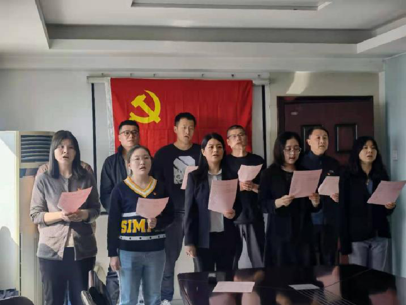 鄭州建投工程咨詢公司黨支部開展“唱紅歌、頌經(jīng)典”黨史學習教育活動